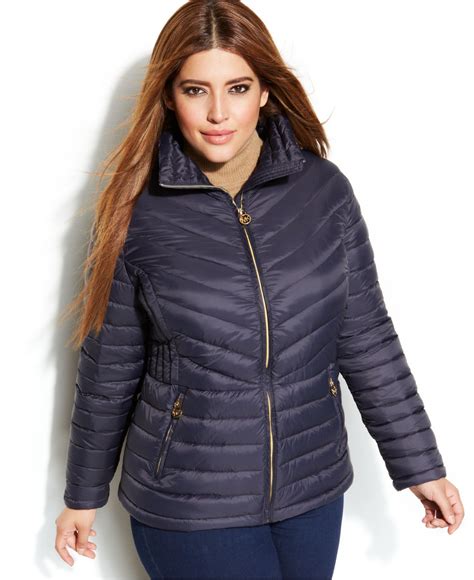 michael kors womens plus size coats